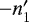 $-{n\prime_1}$