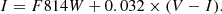 $$ \begin{aligned}&I = F814W + 0.032 \times (V-I). \end{aligned} $$