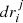 $ dr_{i}^{j} $
