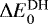 $\Delta E_0^{\textrm{DH}}$