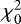 $\chi_0^2$