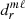 $ d_r^{m\ell} $