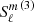 $ {S_\ell^m}^{(3)} $