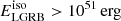 $ E^{\mathrm{iso}}_{\mathrm{LGRB}} > 10^{51}\,\mathrm{erg} $