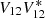 $ {{V}_{12} {V}_{12}^*} $