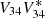 $ {{V}_{34} {V}_{34}^*} $