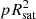 $ p R_\mathrm{sat}^2 $