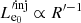 $ L_\mathrm{e_{\mathrm{0}}}^{\prime\mathrm{inj}}\propto R^{\prime -1} $