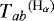$T_{ab}{}^{(\textrm{H}_{\alpha})}$