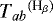 $T_{ab}{}^{(\textrm{H}_{\beta})}$