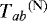 $T_{ab}{}^{\rm(N)}$