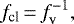 \begin{equation*}f_{\textrm{cl}}\,{=}\,f_{\textrm{v}}^{-1},\end{equation*}