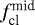$f^{\textrm{mid}}_{\textrm{cl}}$