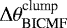 $\Delta\theta^{\textrm{clump}}_{\textrm{BICMF}}$