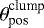 $\theta^{\textrm{clump}}_{\textrm{pos}}$