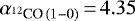 $\alpha_{{}^{12}\textrm{CO}\,(1-0)}\,{=}\,4.35$