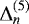 $\Delta_n^{(5)} $