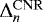 $\Delta^{\mathrm{CNR}}_n$