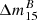 $ {\Delta}m_{15}^B $