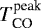 $T_{\textrm{CO}}^{\textrm{peak}}$