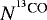 $N^{^{13}\textrm{CO}}$