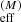 $ _{\mathrm{eff}}^{(M)} $