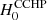 $ H_0^{\mathrm{CCHP}} $