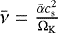 $\bar{\nu} = \frac{\bar{\alpha} c_{\textrm{s}}^{2}}{\Omega_{\textrm{K}}}$