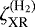 $\zeta^{(\textrm{H}_2)}_{\textrm{XR}}$