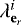 $\lambda^i_{\mathbf{e}_r}$