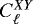 $C_{\ell}^{XY}$