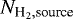Mathematical equation: $N_{\textrm{H}_{2},\textrm{source}}$
