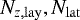 $N_{z,\mathrm{lay}}, N_{\mathrm{lat}}$
