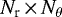 $N_{\textrm{r}}\,{\times}\,N_{\theta}$