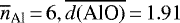 $\overline{n}_{\textrm{Al}}\,{=}\,6, \overline{d(\textrm{AlO})}\,{=}\,1.91$