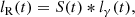 $$ \begin{aligned} l_{\rm R}(t) = S(t)*l_{\gamma }(t), \end{aligned} $$