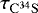 $\tau_{\mathrm{C^{34}S}}$
