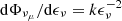 $ {\rm d}\Phi_{\nu_\mu}/{\rm d}\epsilon_\nu = k\epsilon_\nu^{-2} $