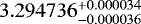 $3.294736^{+0.000034}_{-0.000036}$