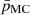 $ \bar p_{\mathrm{MC}} $