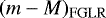 $(m-M)_{\mathrm{FGLR}}$