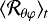 $\langle\mathcal{R}_{\theta\varphi}\rangle_{t}$