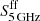 $ S_\mathrm{5\,GHz}^\mathrm{ff} $