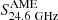 $ S_\mathrm{24.6\ GHz}^\mathrm{AME} $