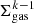 $ \Sigma_{\mathrm{gas}}^{k-1} $