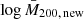 $ \log\bar{M}_{200,\,\rm new} $