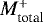 $M_{\textrm{total}}^+$
