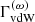 $ \Gamma_\text{vdW}^{(\omega)} $