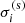 $ \sigma^{\rm (s)}_i $