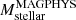 $ M^{\mathrm{MAGPHYS}}_{\mathrm{stellar}} $